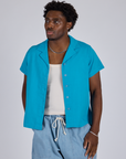 Pantry Button-Up - Hawaiian Blue