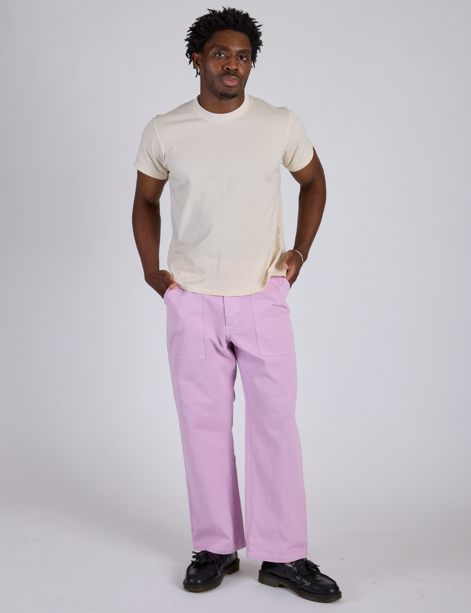 Work Pants - Lilac Purple