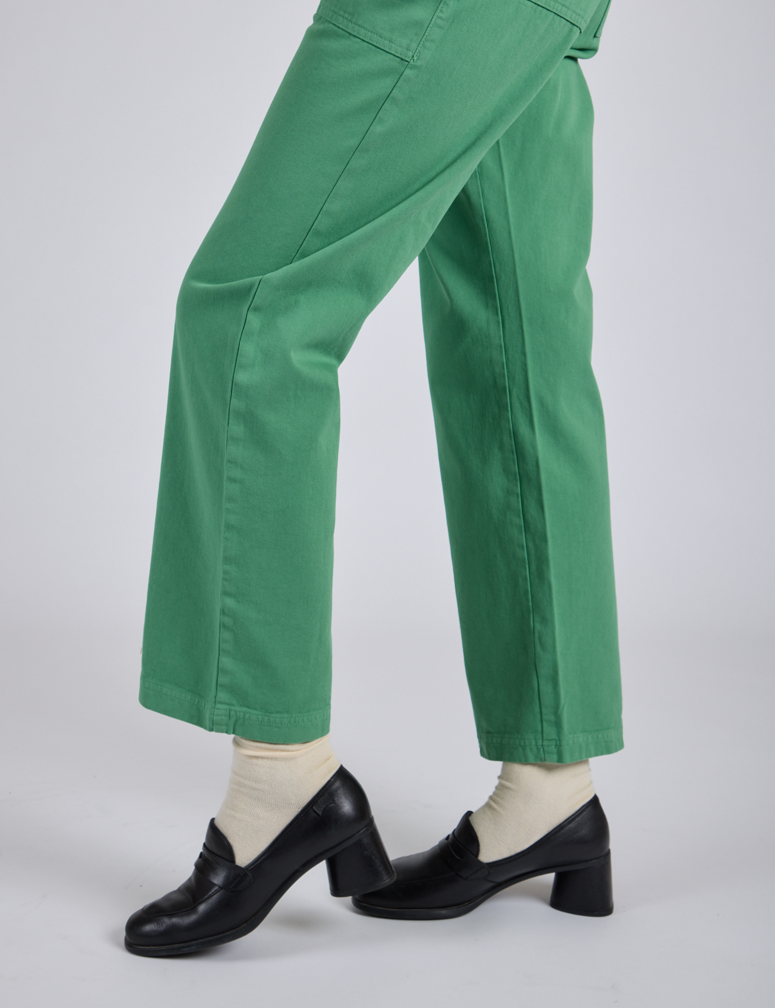 Short Sleeve Jumpsuit - Seafoam Green