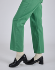 Short Sleeve Jumpsuit - Seafoam Green