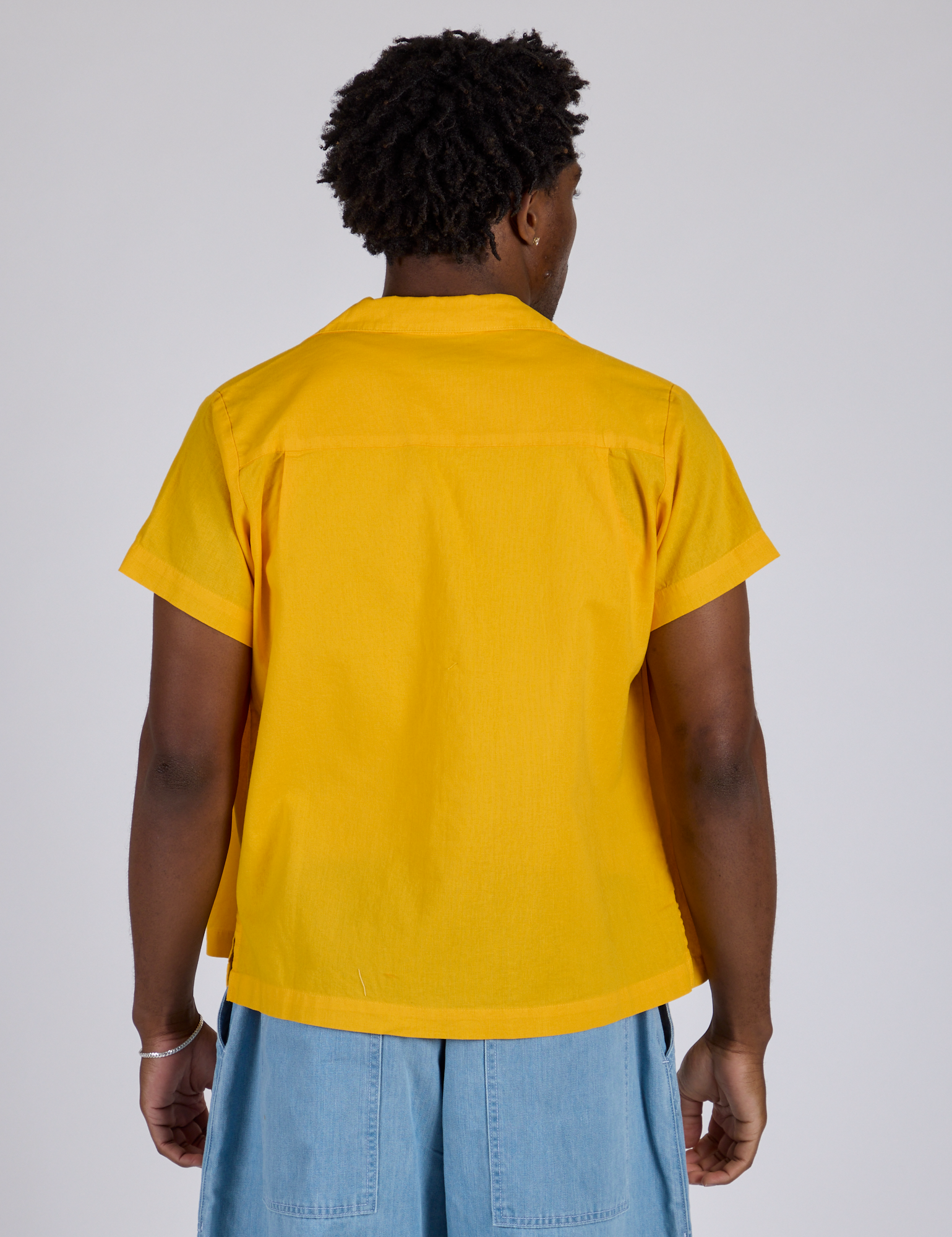 Pantry Button-Up - Sunshine Yellow