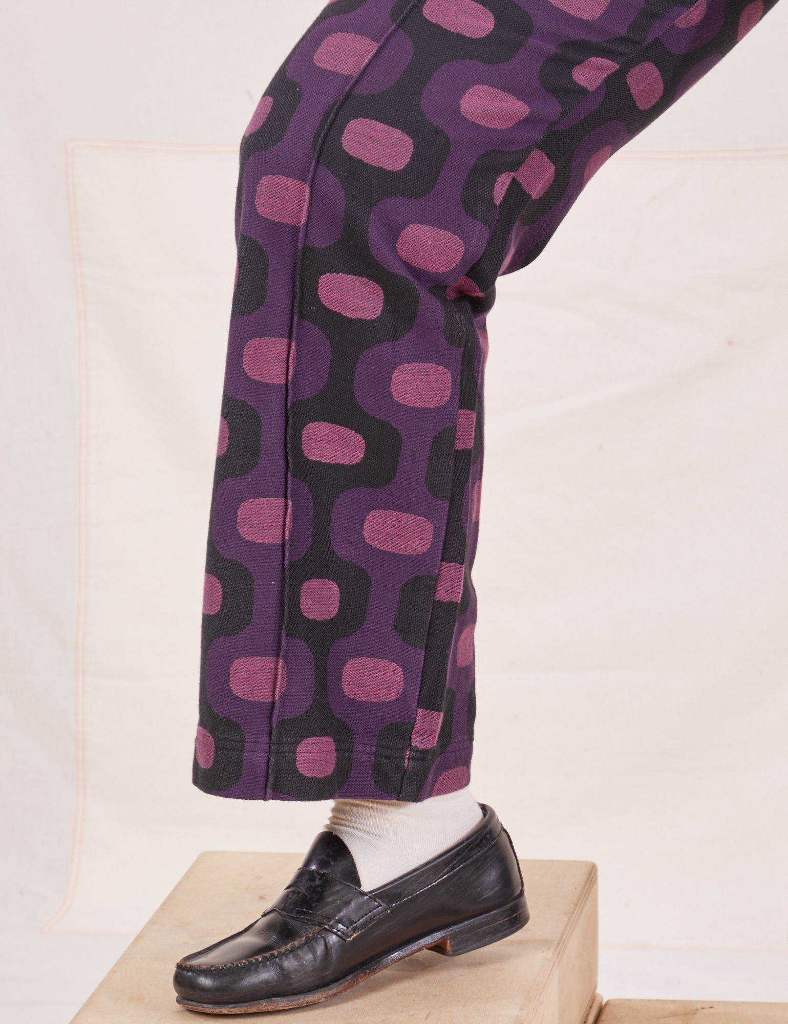 Western Pants - Purple Tile Jacquard *FINAL SALE* – BIG BUD PRESS