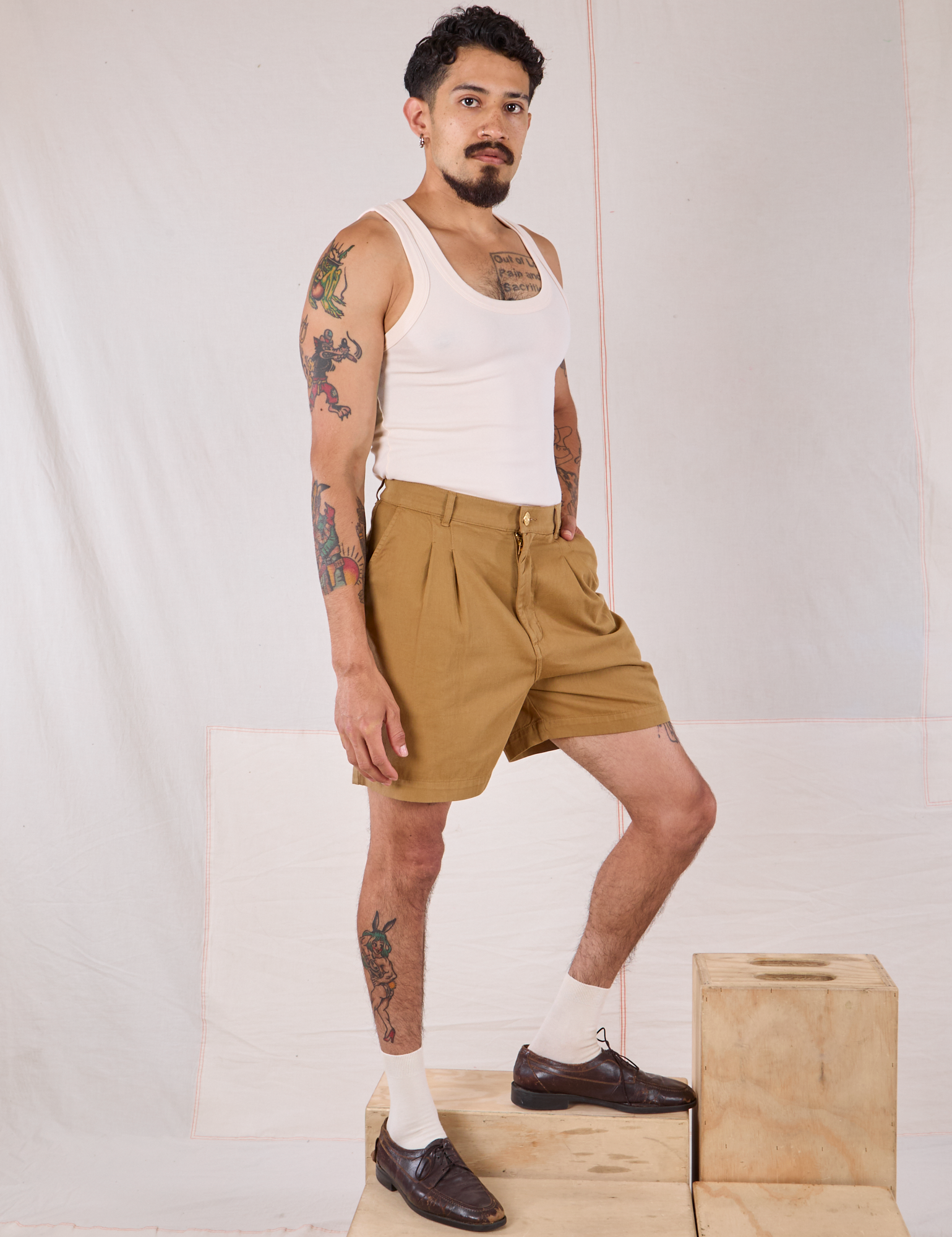 Trouser Shorts - Desert Brown