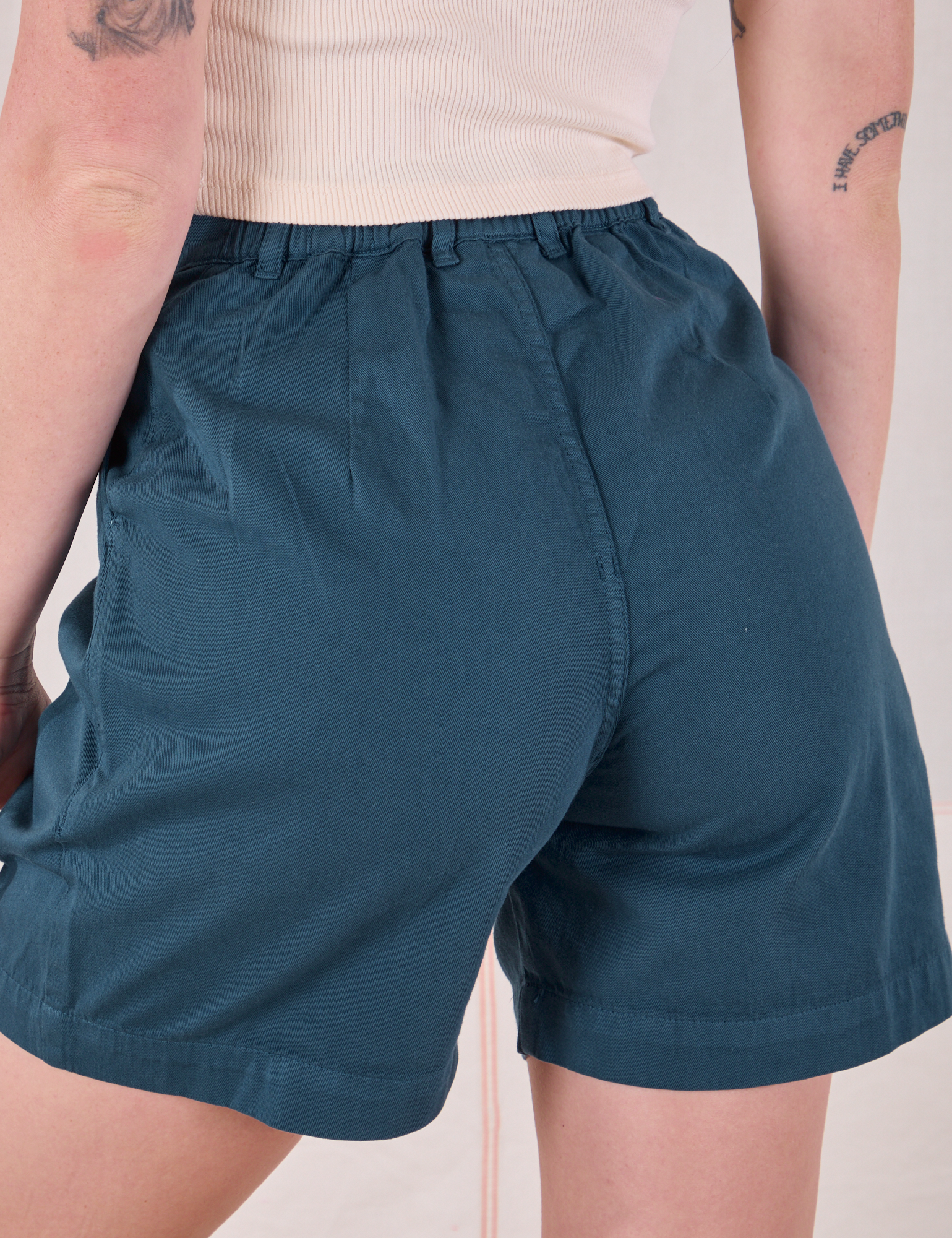 Trouser Shorts - Lagoon