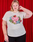 Juliet is wearing Sweet 4 U Organic Tee