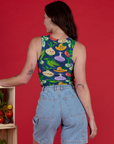 Cropped Tank - Veggie Village