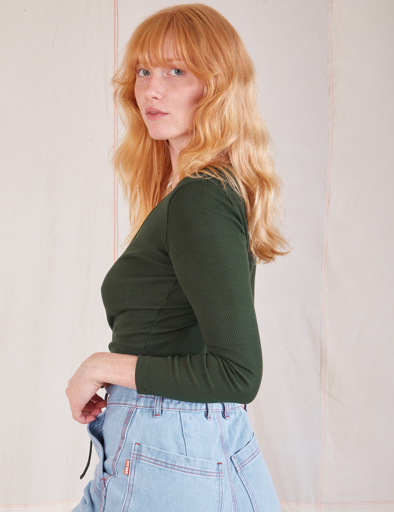 Wrap Top - Swamp Green *FINAL SALE* – BIG BUD PRESS