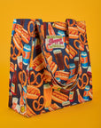 Hot Dogs & Beer & Wine & Pretzels Printed Bags