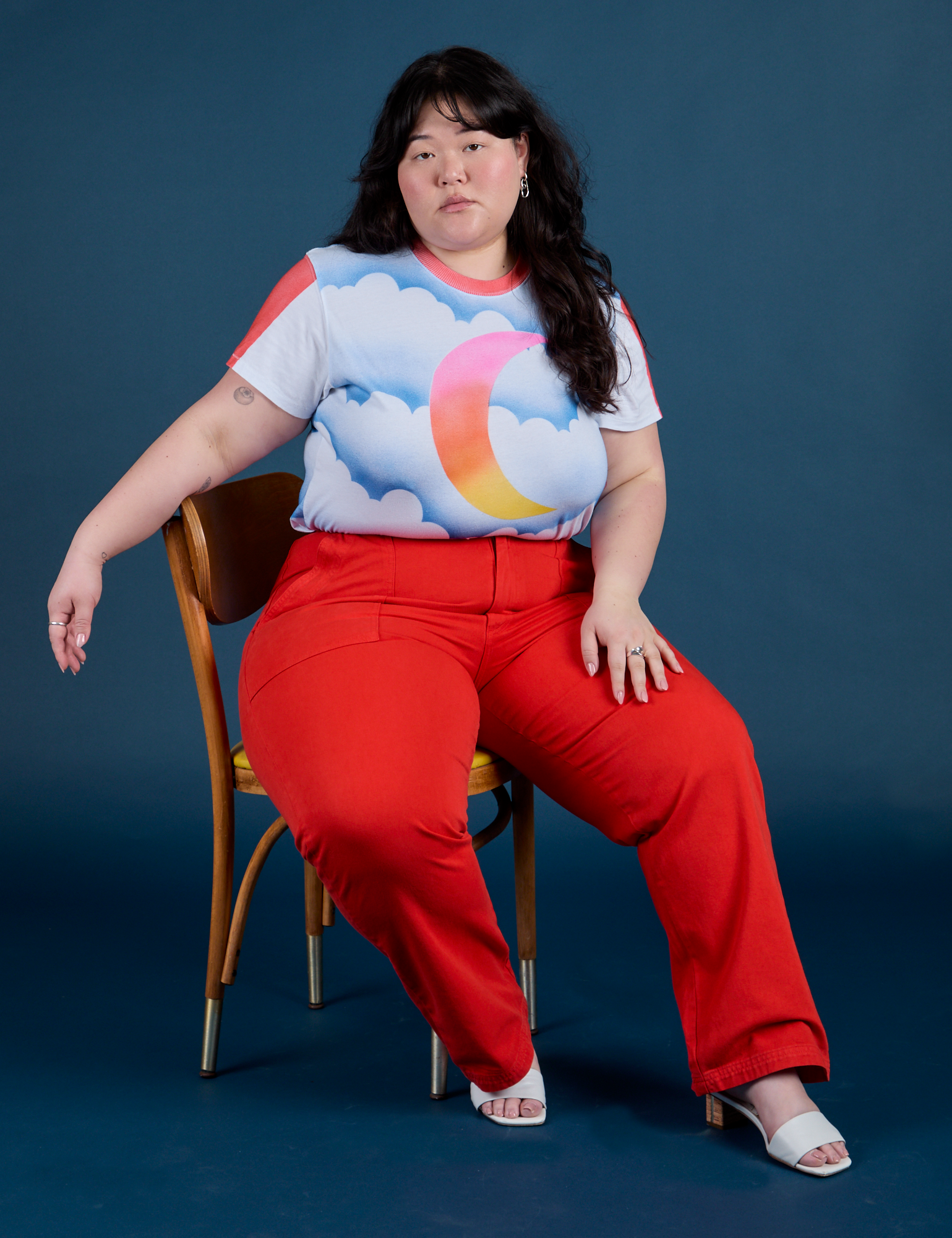 Airbrush Moon Vintage Tee