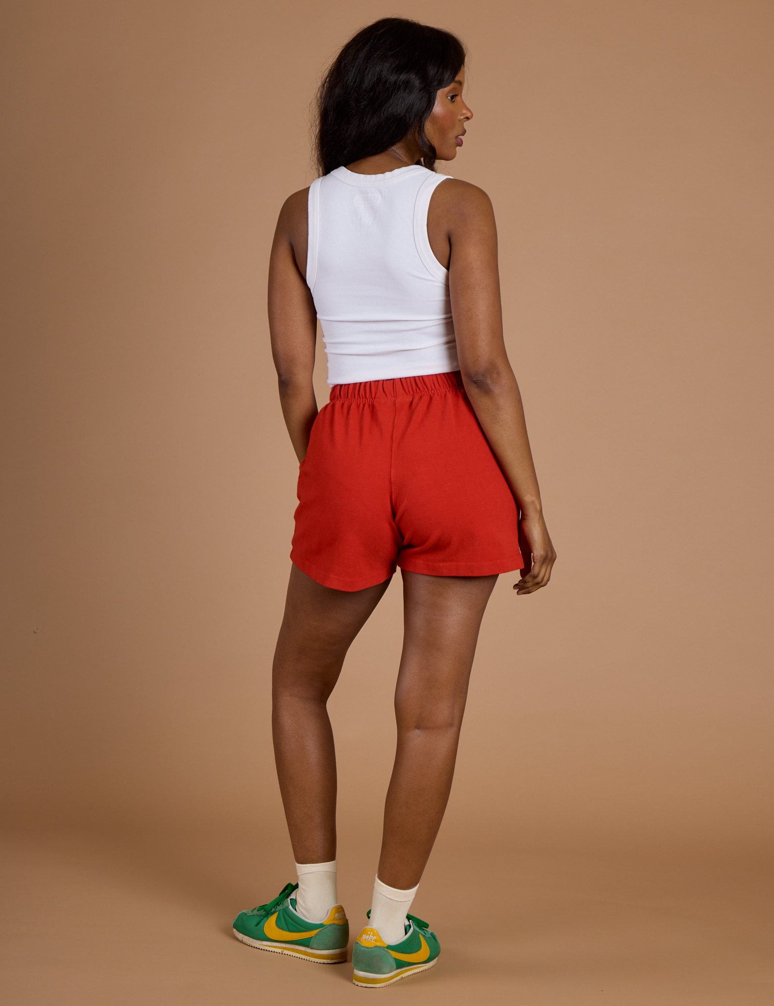 TRY-A-STYLE - Athletic Shorts - Mustang Red *FINAL SALE*