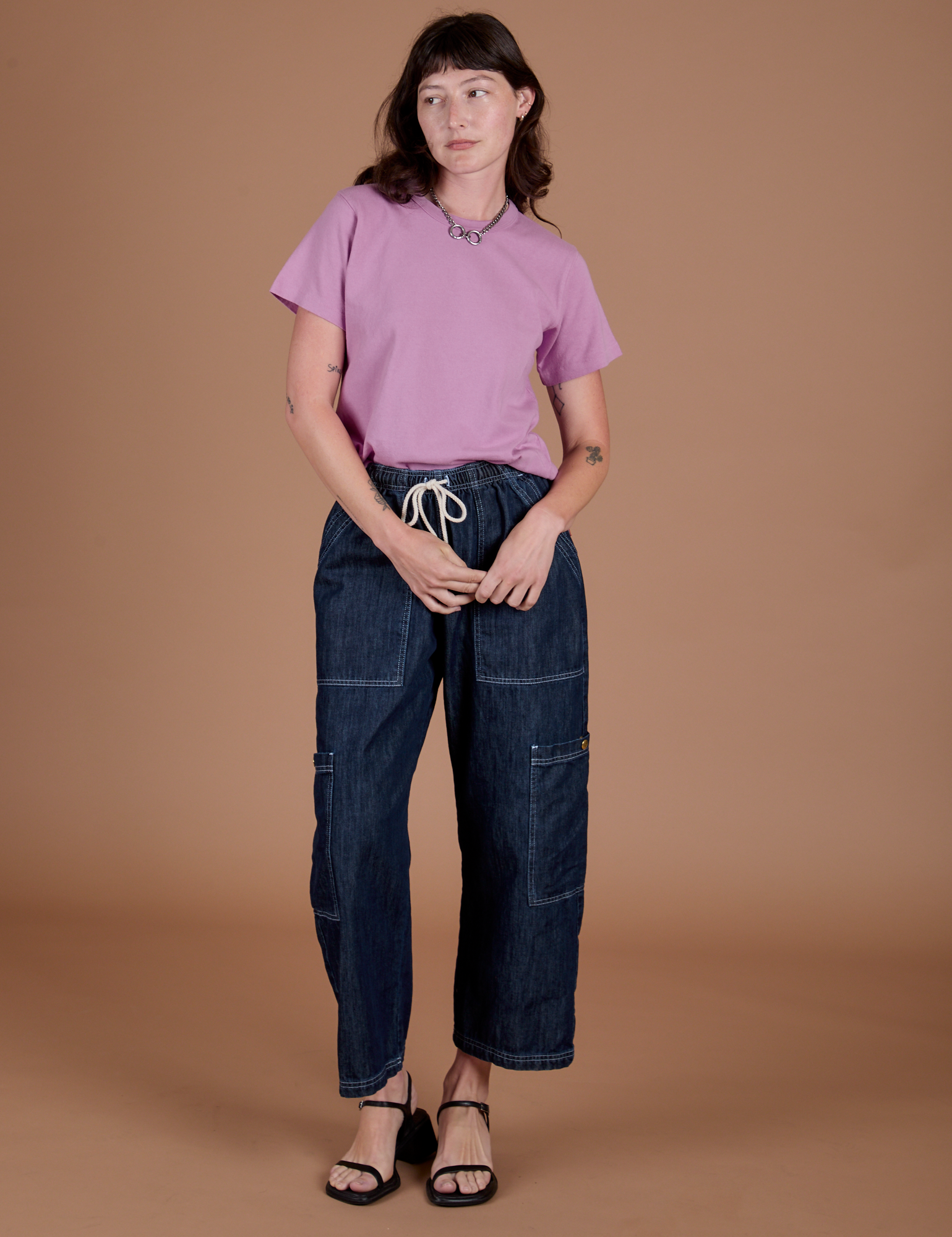 Burly Tee - Lilac Purple