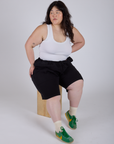 Drawstring Shorts - Basic Black