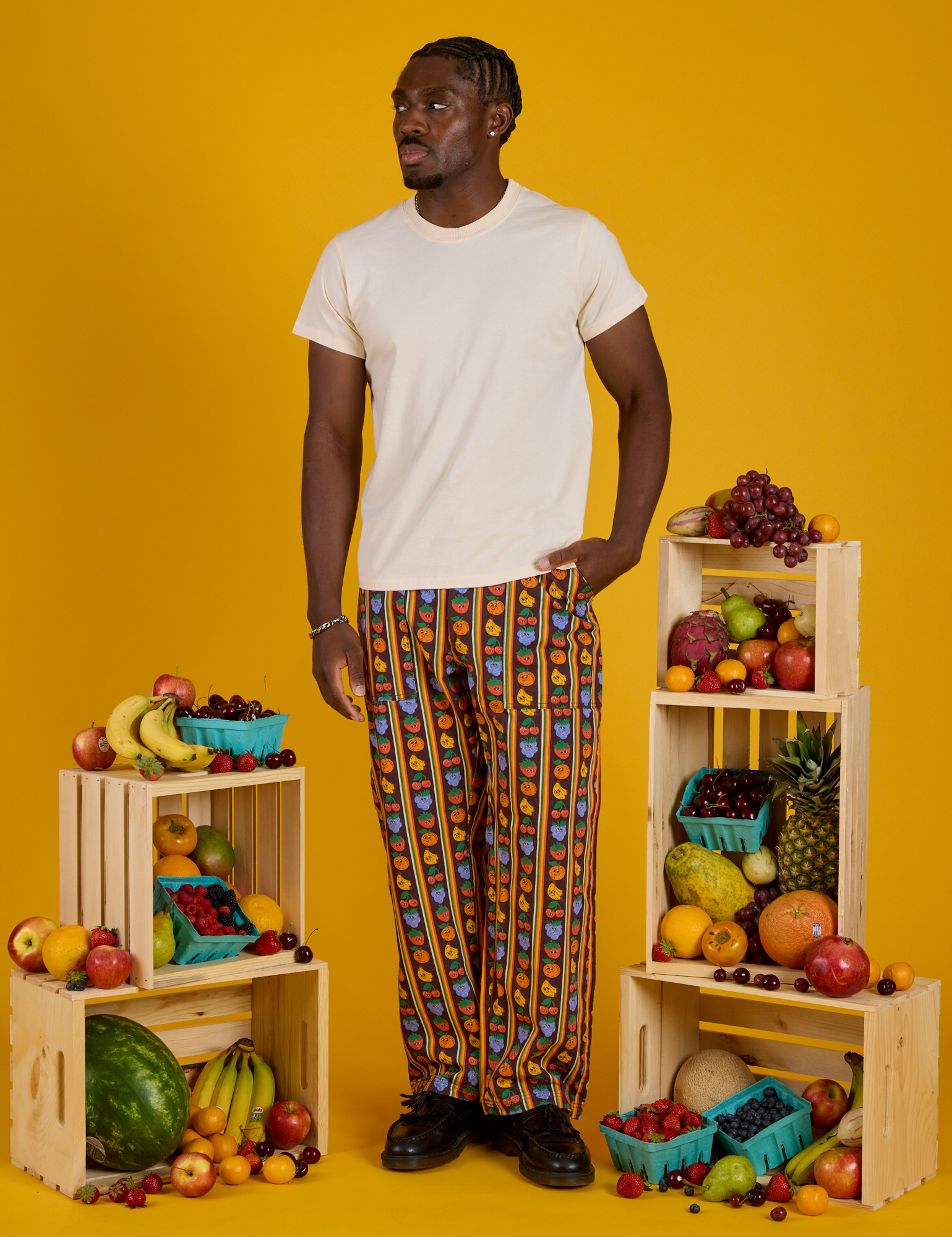 Work Pants - Fruit Fantasy