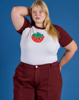 Produce Raglan Tee - Strawberry