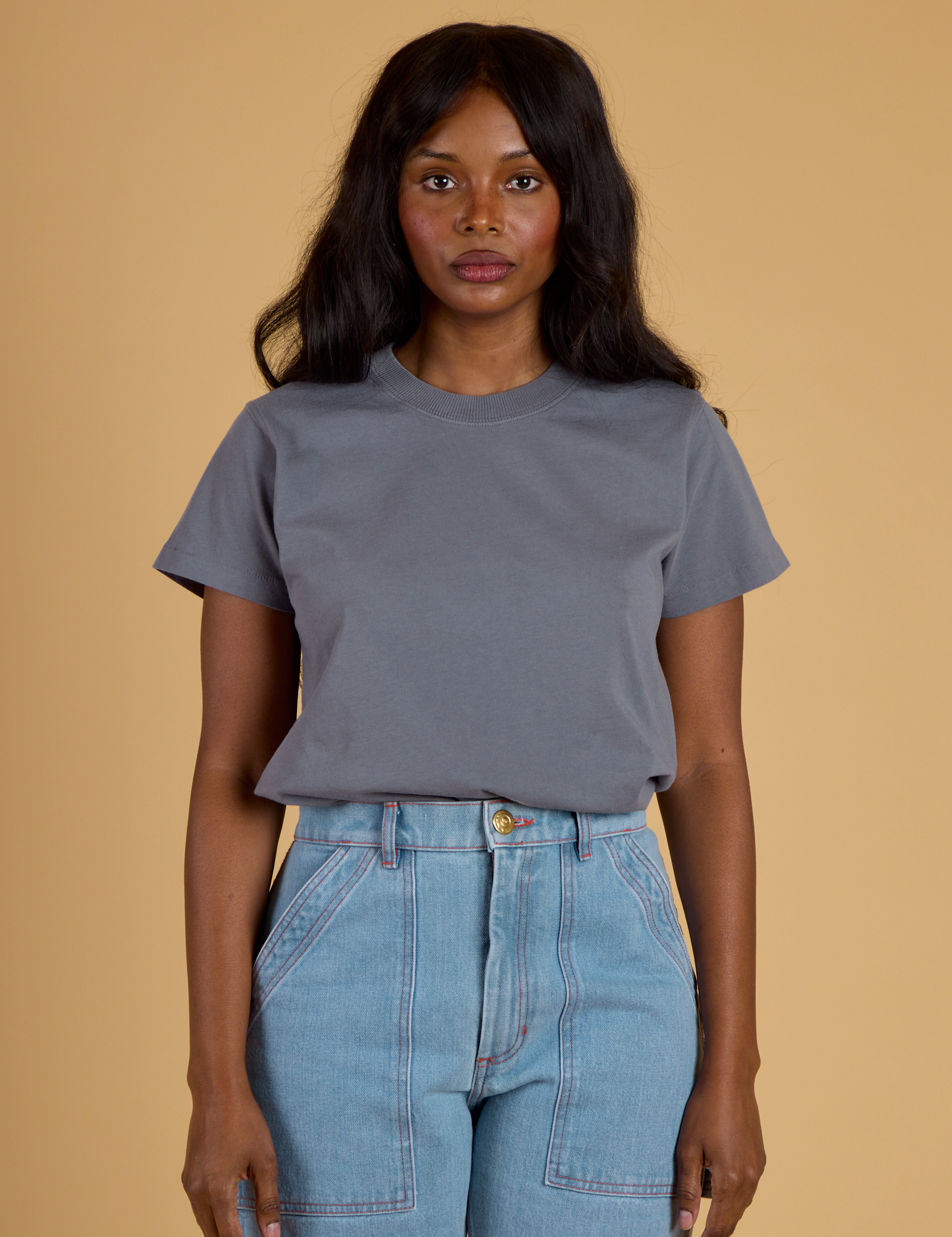 The Organic Vintage Tee - Washed Grey