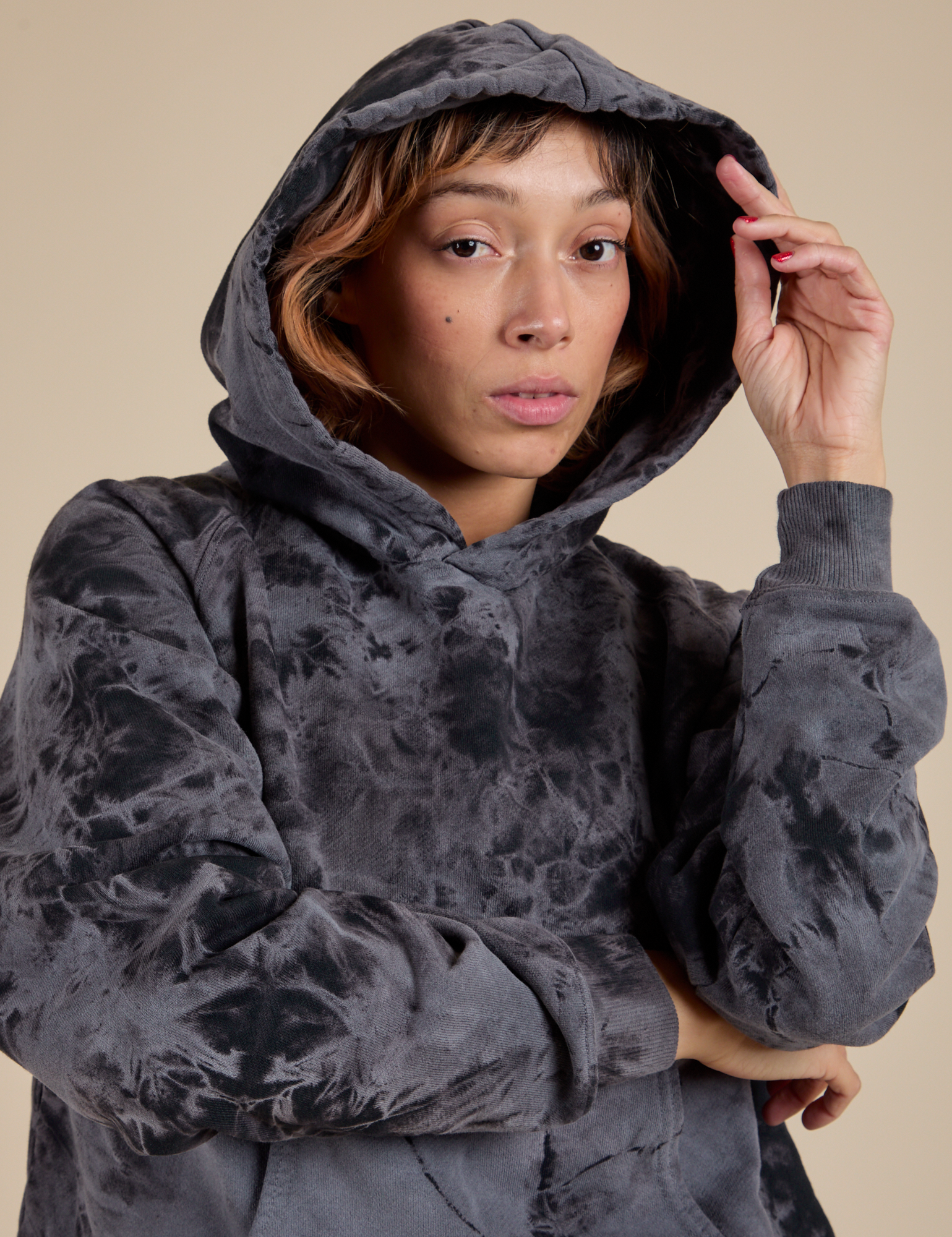 Heavyweight Oversized Hoodie - Black Magic Waters – BIG BUD PRESS