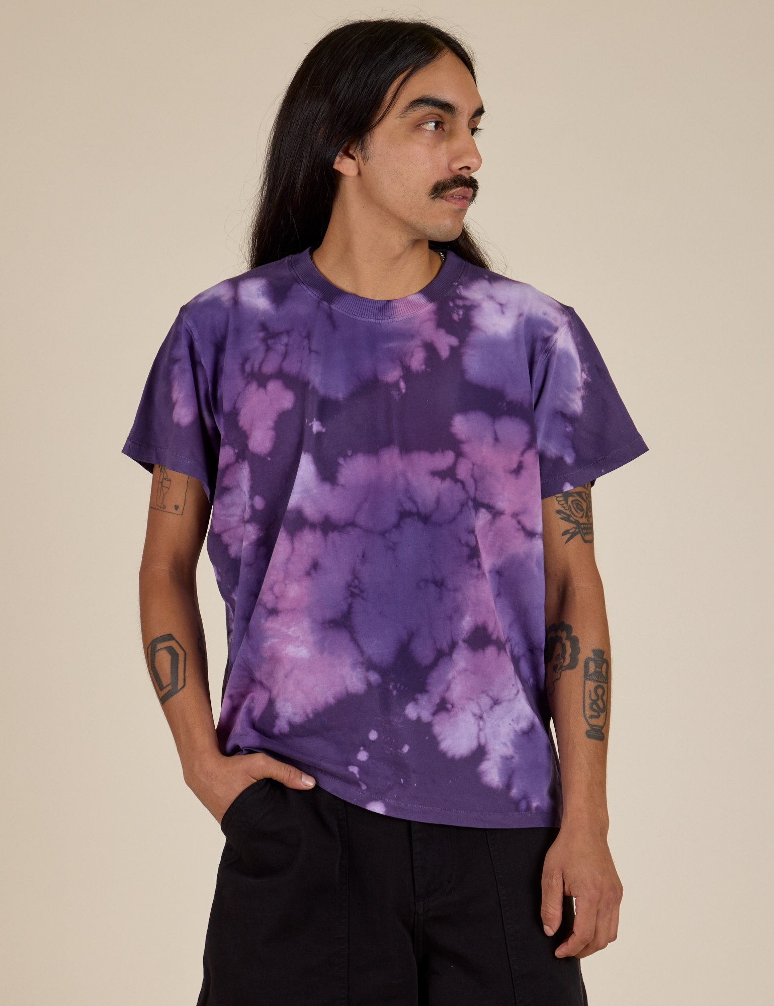 Magic Waters Vintage Tee - Dark Lavendar