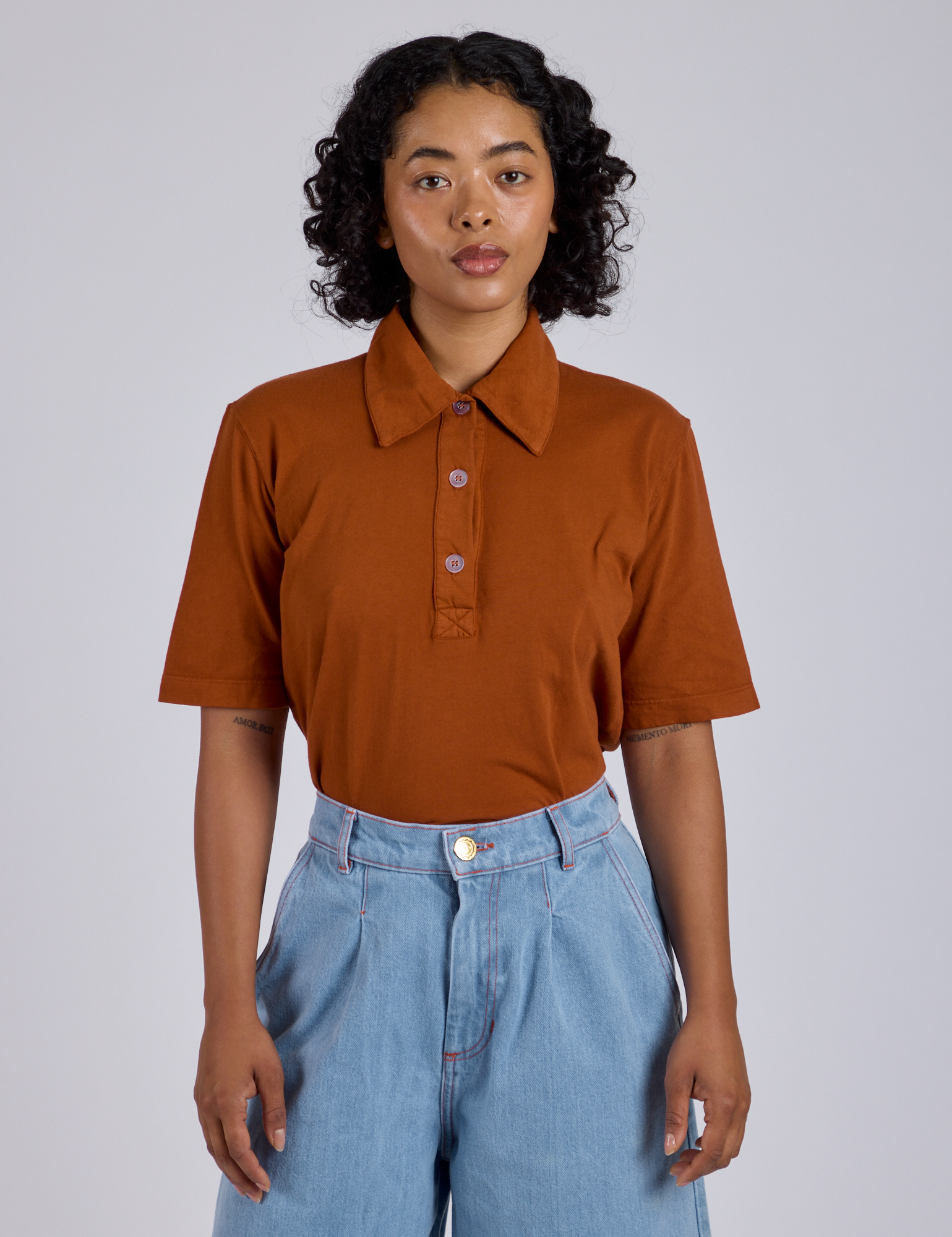Classic Polo - Burnt Terracotta