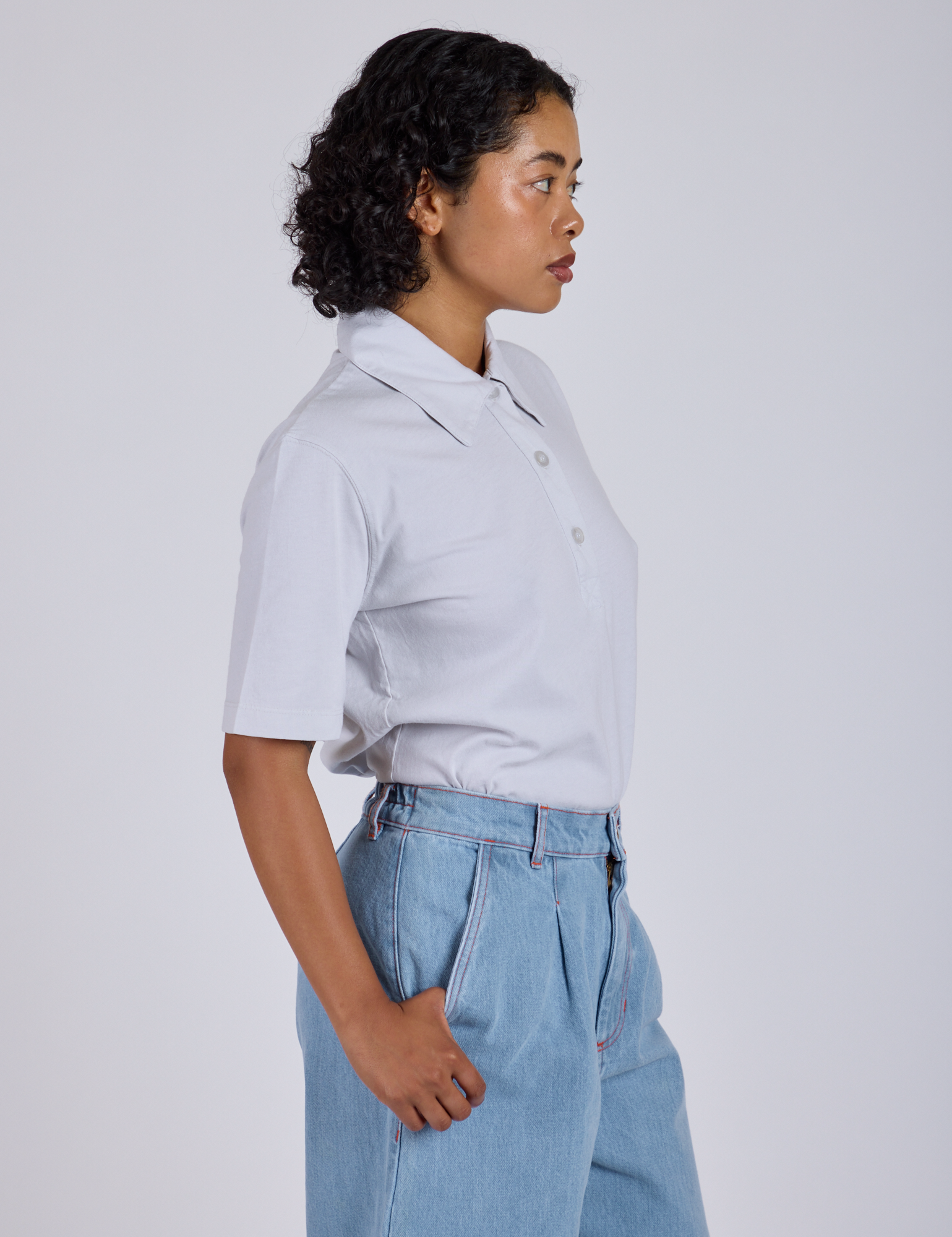 Classic Polo - Dishwater White