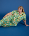 Spring Quilt Print Jumpsuit
