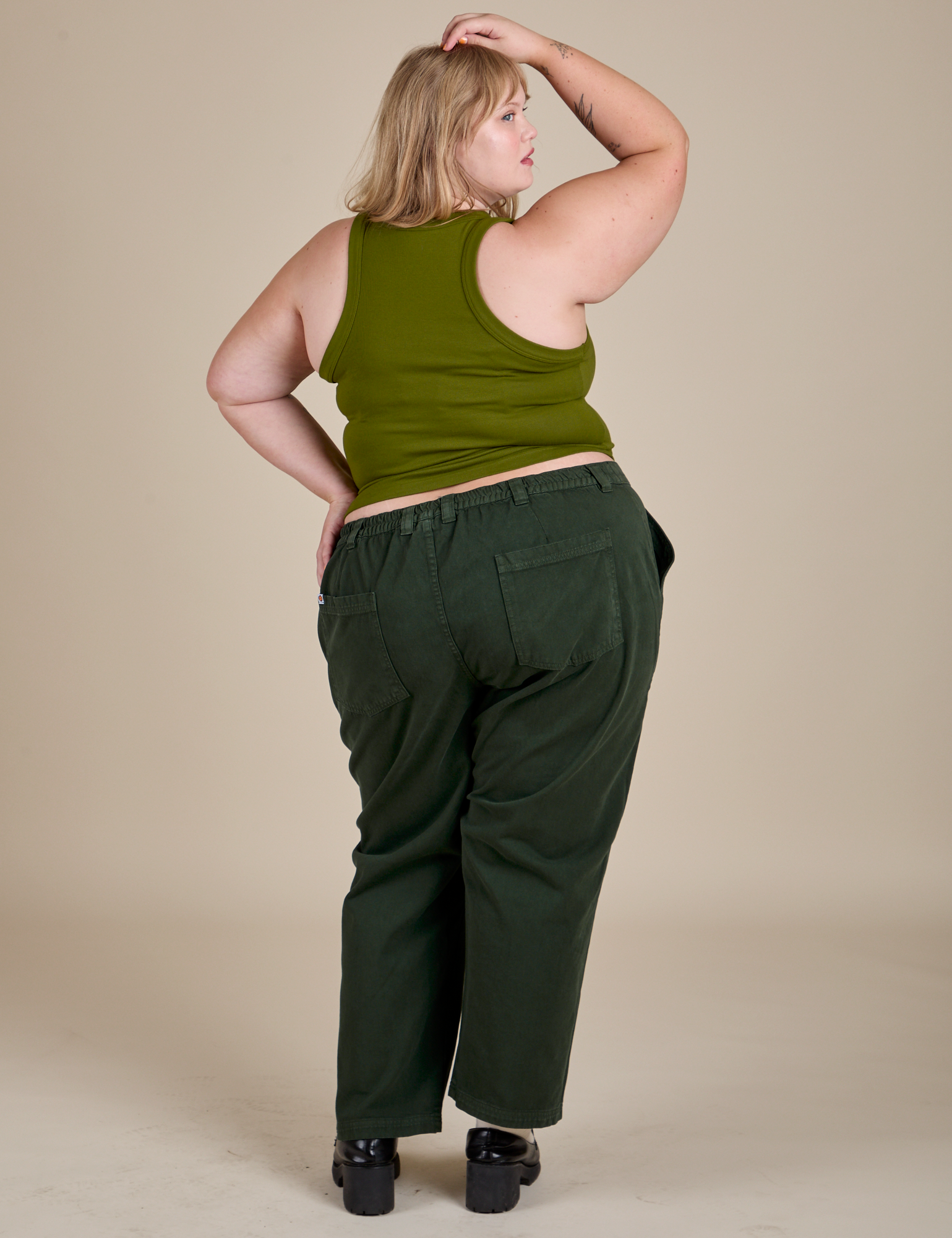 Racerback Tank - Summer Olive