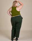 Racerback Tank - Summer Olive
