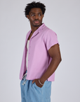 Pantry Button-Up - Lilac Purple
