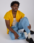Pantry Button-Up - Sunshine Yellow
