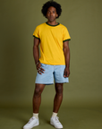 Vintage Ringer Tee - Sunshine Yellow
