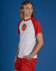 Produce Raglan Tee - Tomato