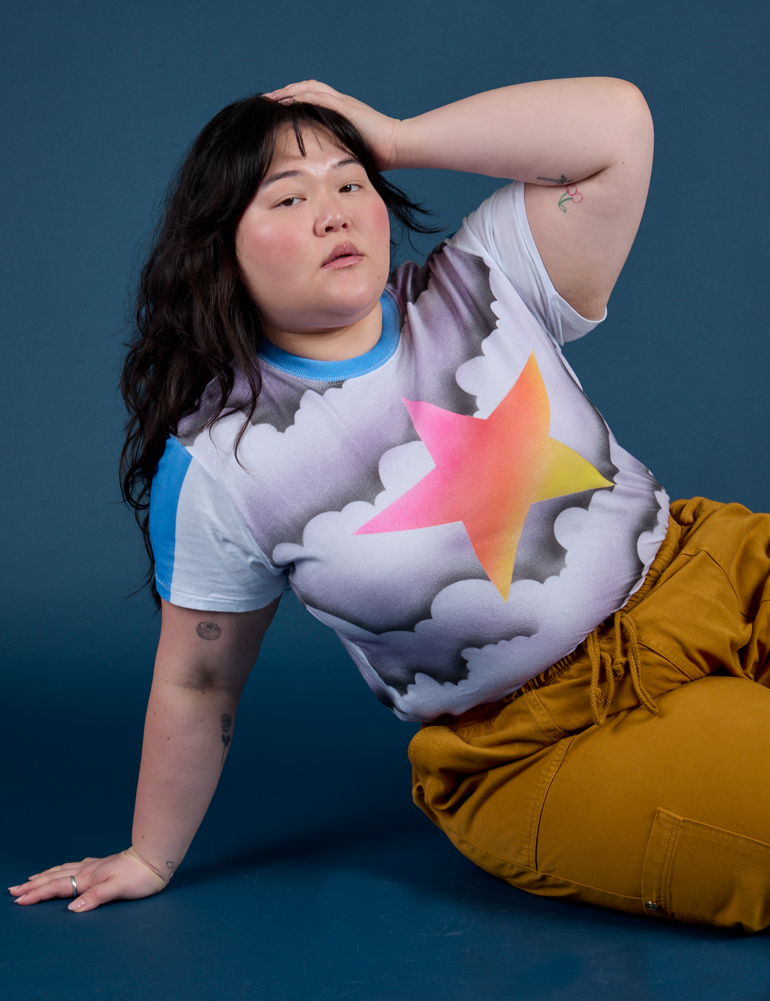 Airbrush Star Vintage Tee