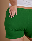 TRY-A-STYLE - Athletic Shorts - Forest Green *FINAL SALE*