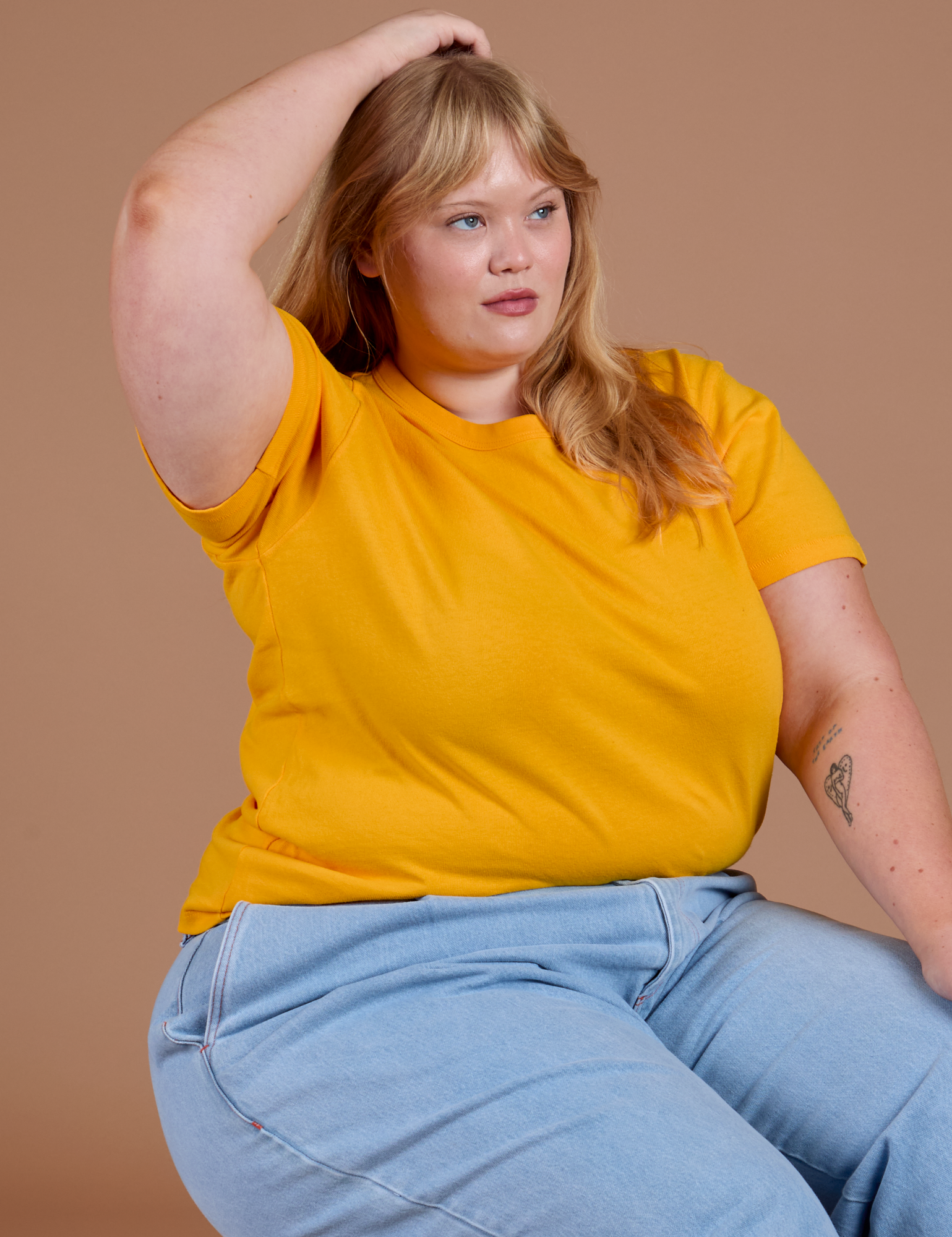 Burly Tee - Sunshine Yellow