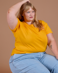 Burly Tee - Sunshine Yellow