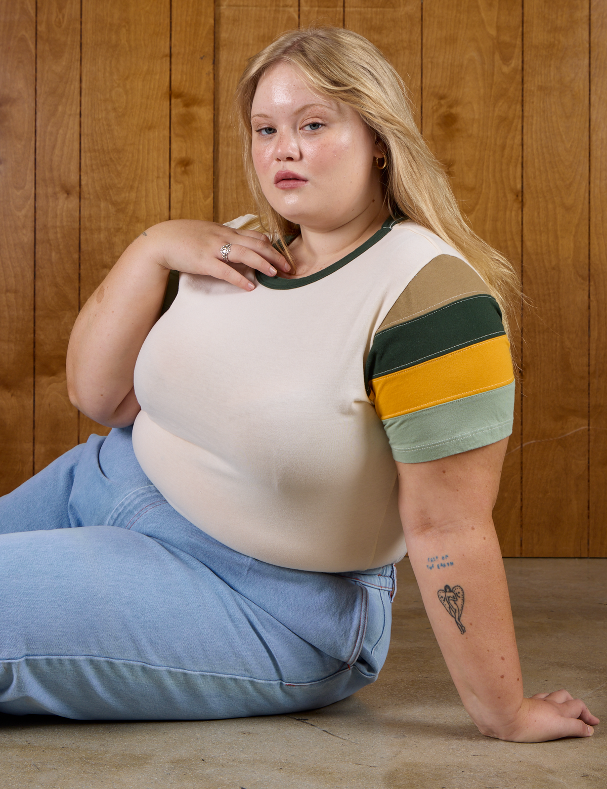 Calypso Tee - Off White Multi