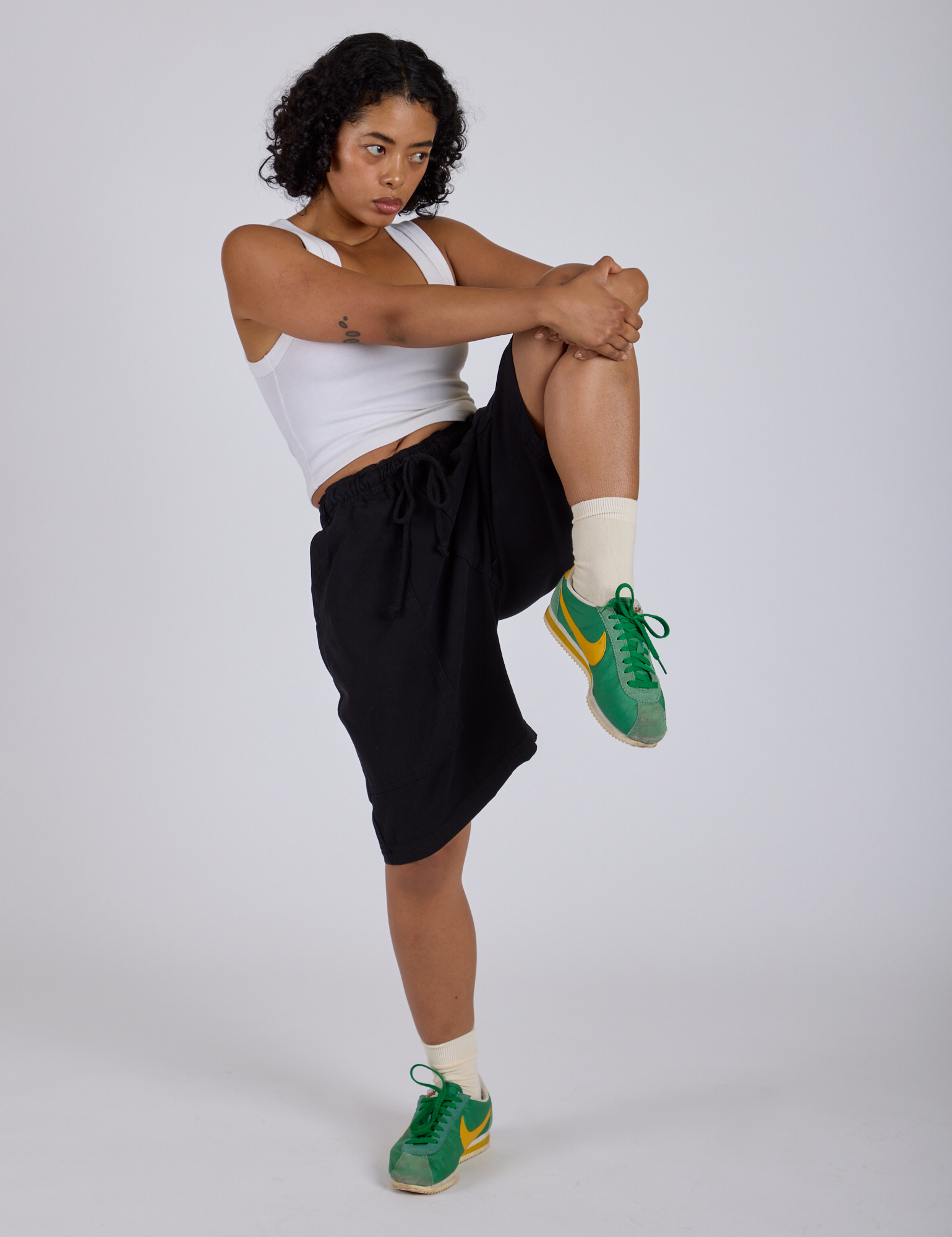 Drawstring Shorts - Basic Black