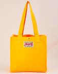 Shopper Tote Bag in Sunshine Yellow