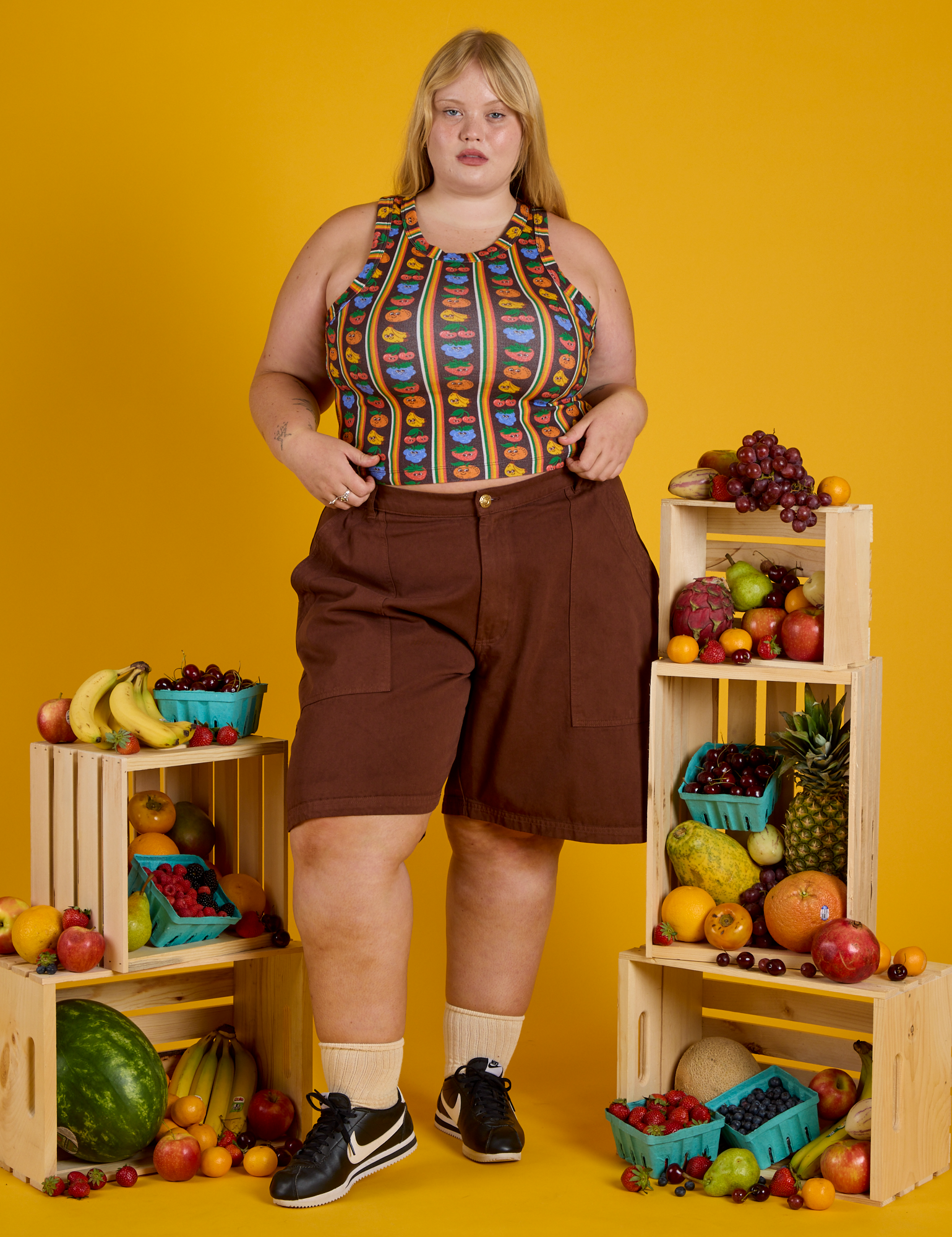 Racerback Tank - Fruit Fantasy