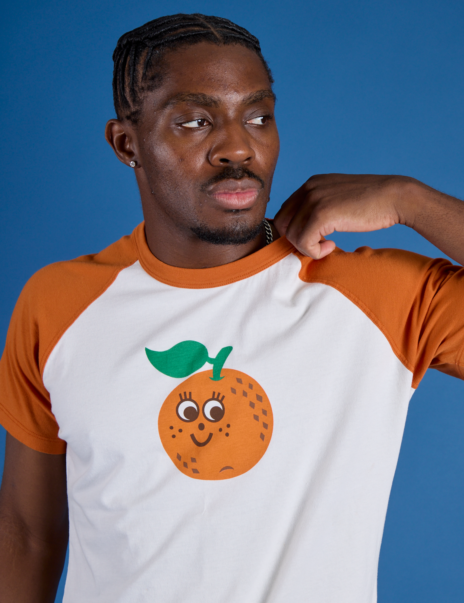 Produce Raglan Tee - Orange