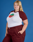 Produce Raglan Tee - Strawberry