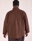 Overdyed Denim Overshirt - Fudge