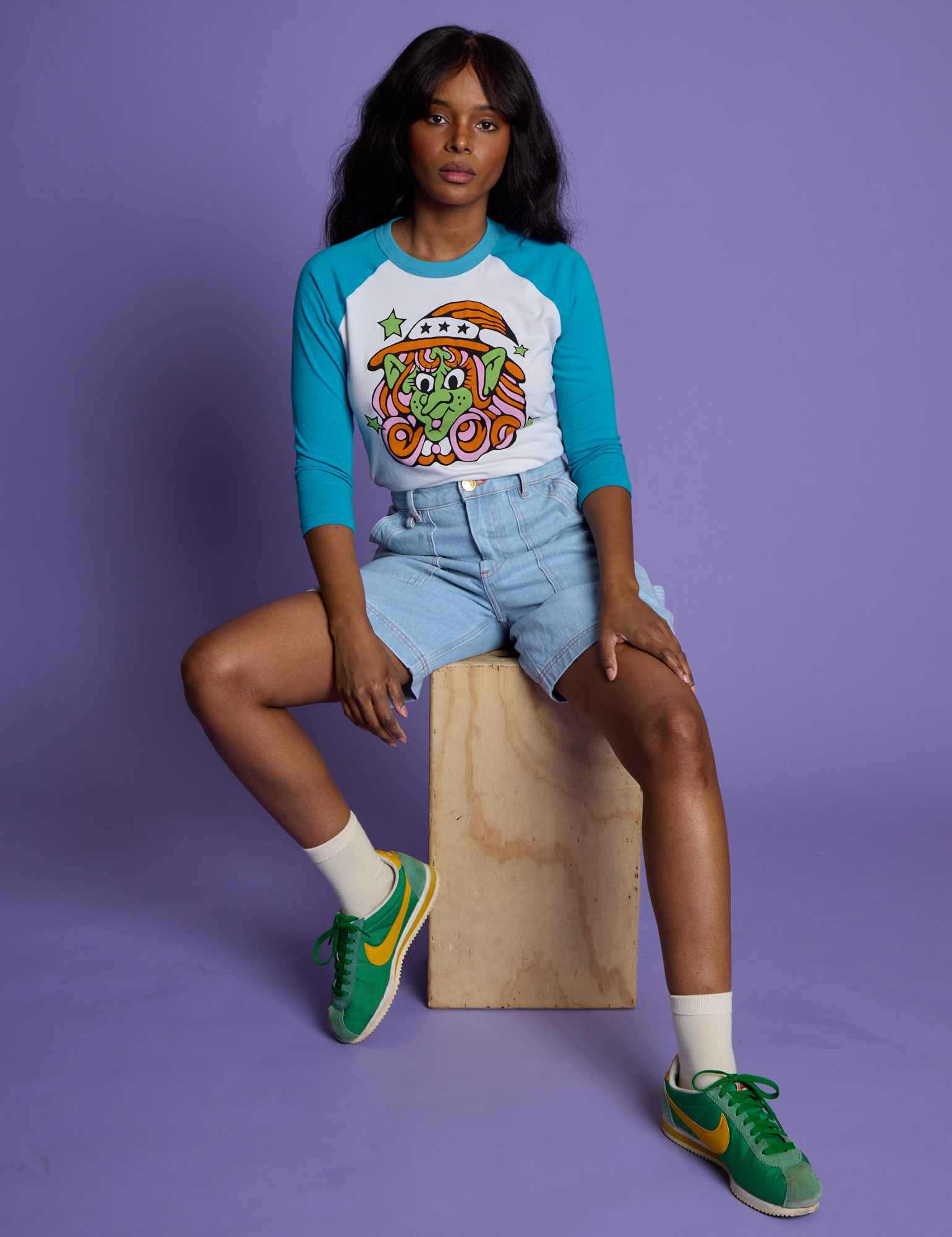 Halloween Raglan Tee - Witch – BIG BUD PRESS