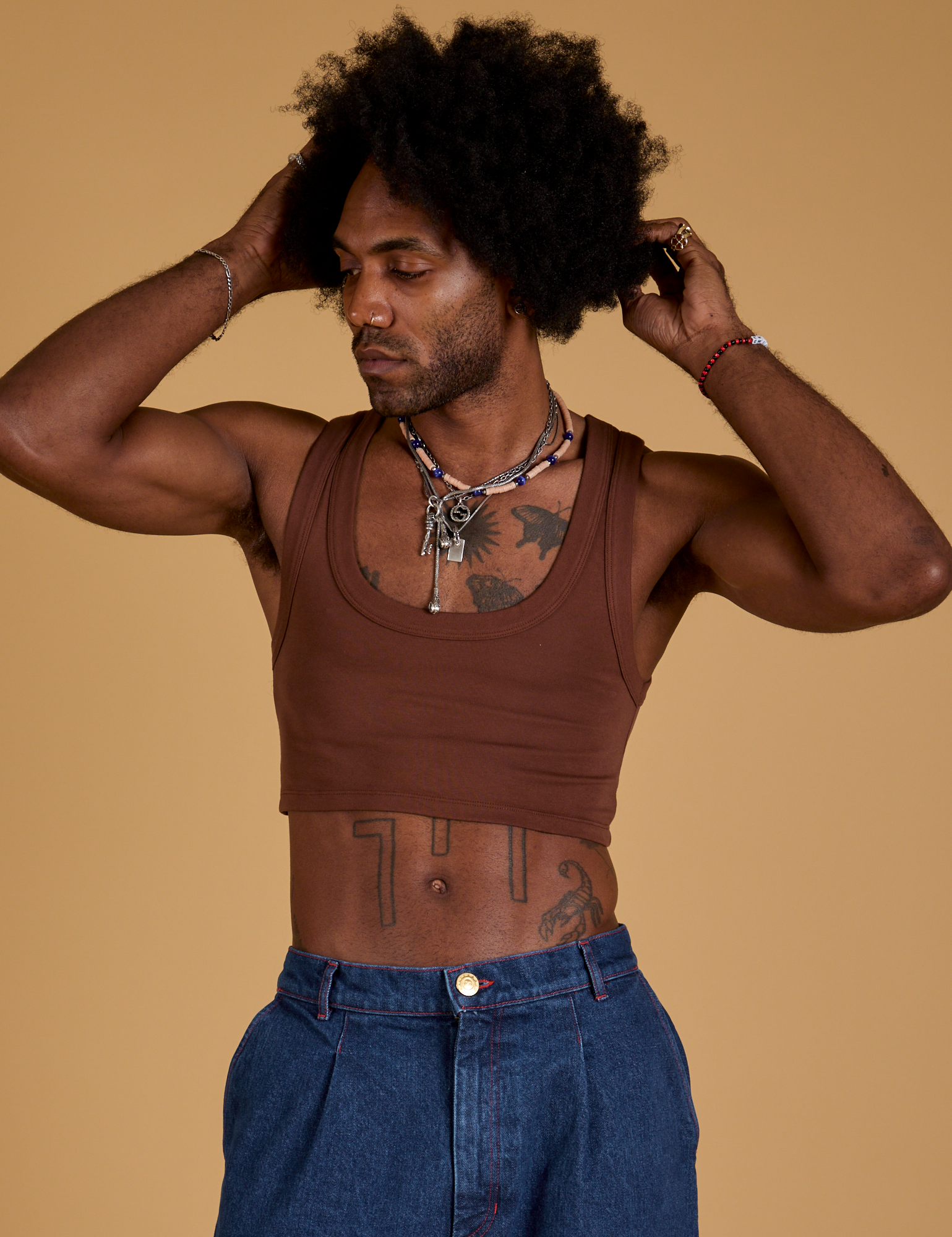 Mini Tank - Fudgesicle Brown