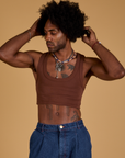 Mini Tank - Fudgesicle Brown