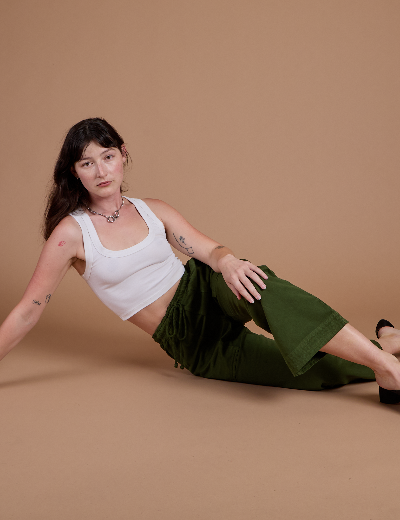 Organic Action Pants - Evergreen