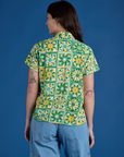Spring Quilt Print Pantry Button-Up