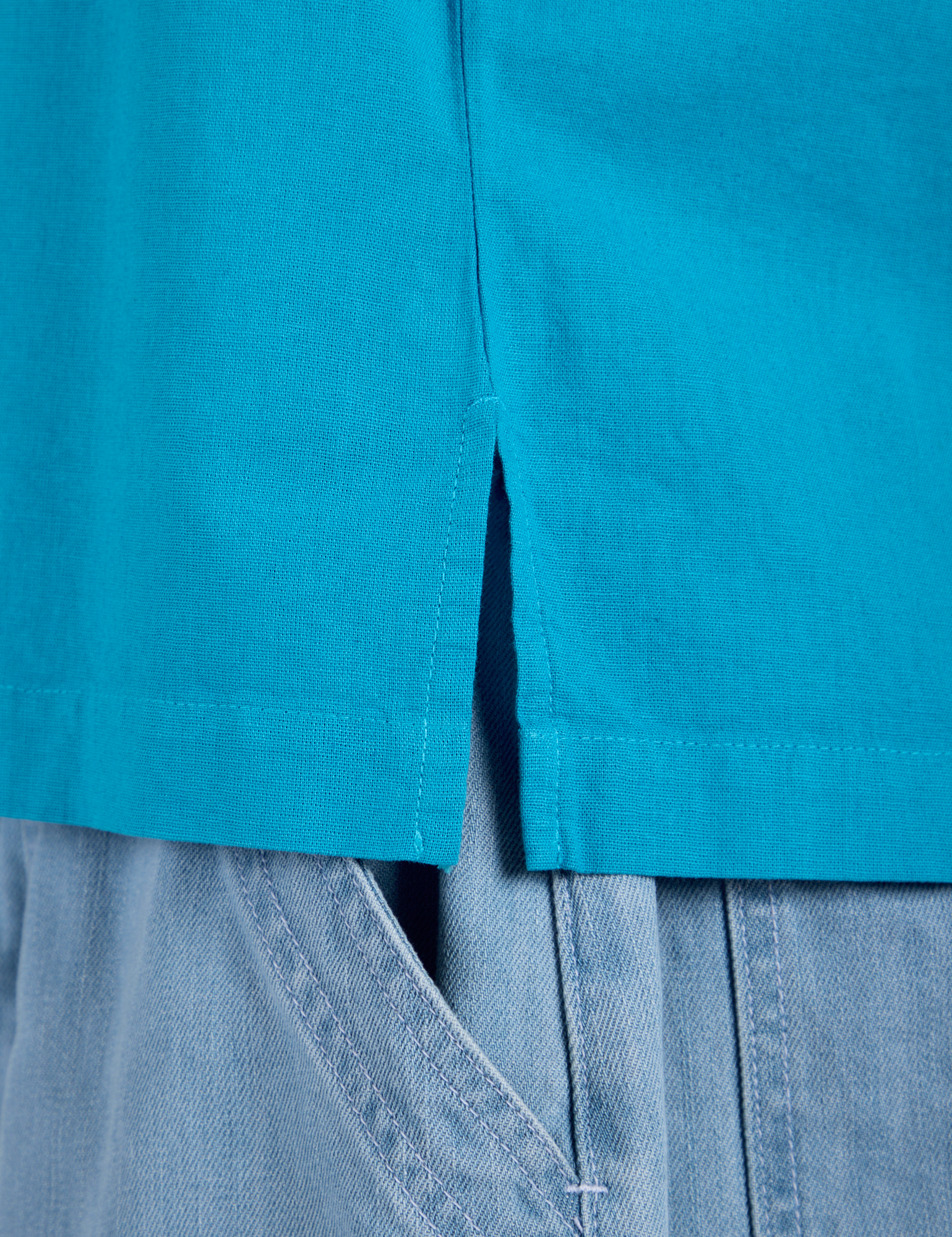 Pantry Button-Up - Hawaiian Blue