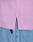 Pantry Button-Up - Lilac Purple