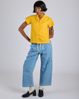 Pantry Button-Up - Sunshine Yellow