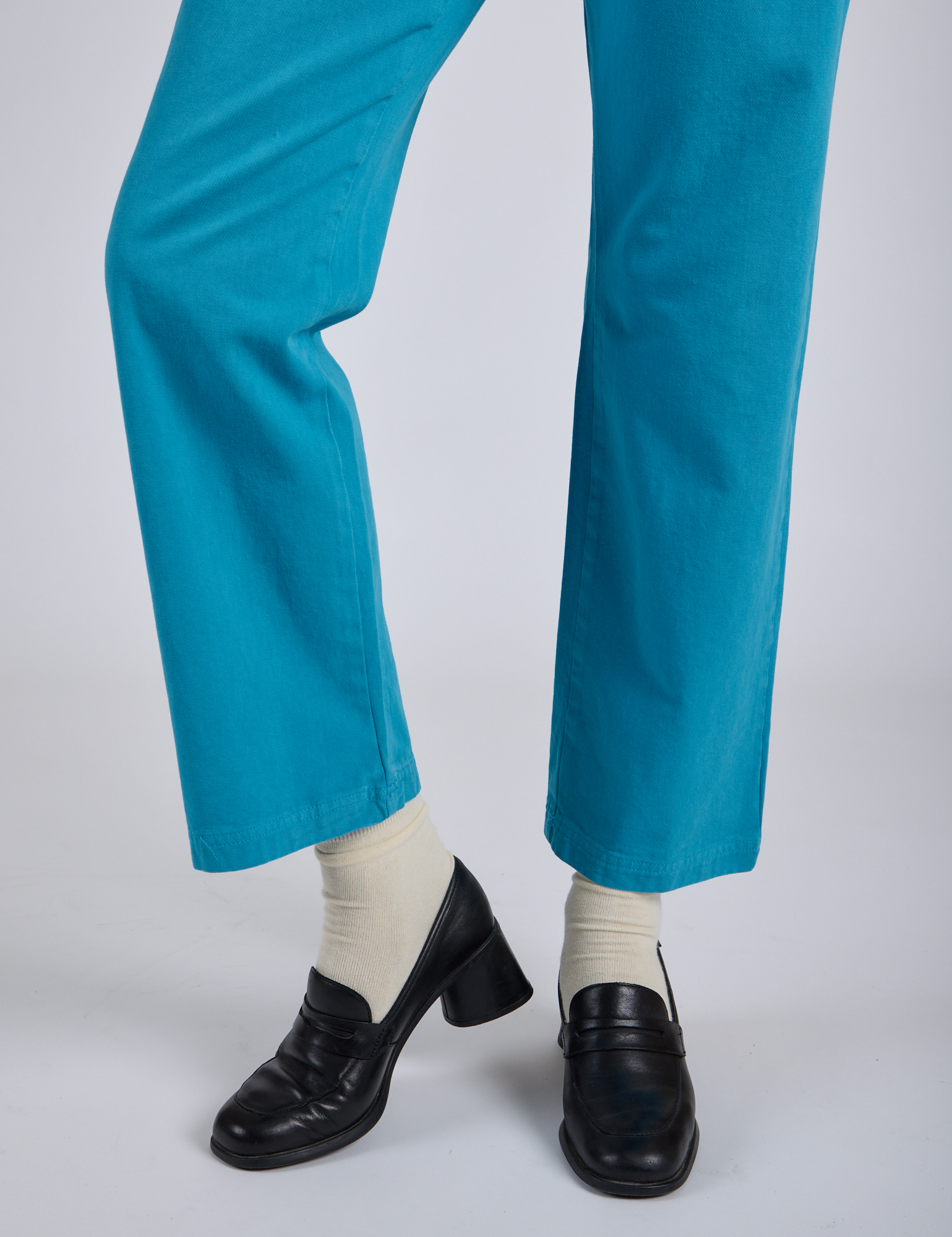 Short Sleeve Jumpsuit - Hawaiian Blue
